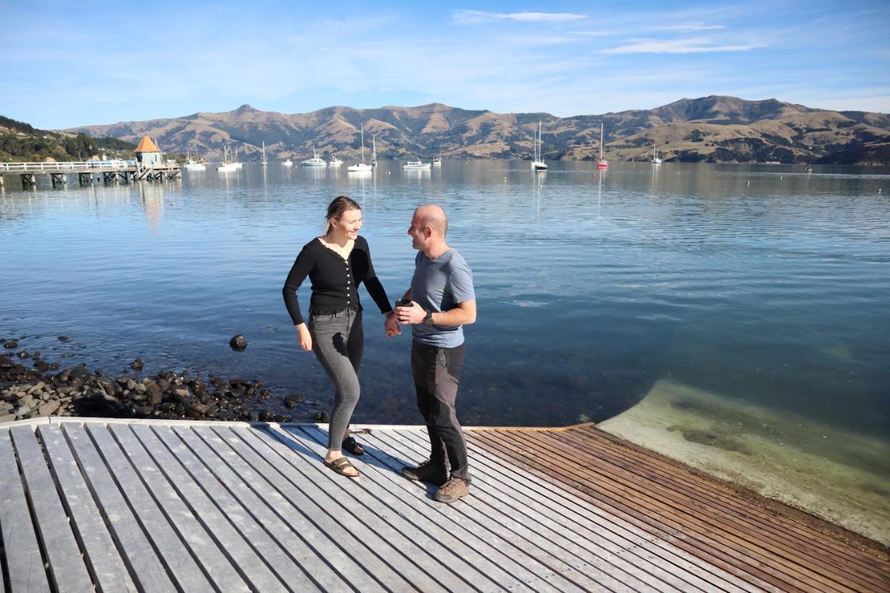Akaroa Waterfront Motels Dış mekan fotoğraf