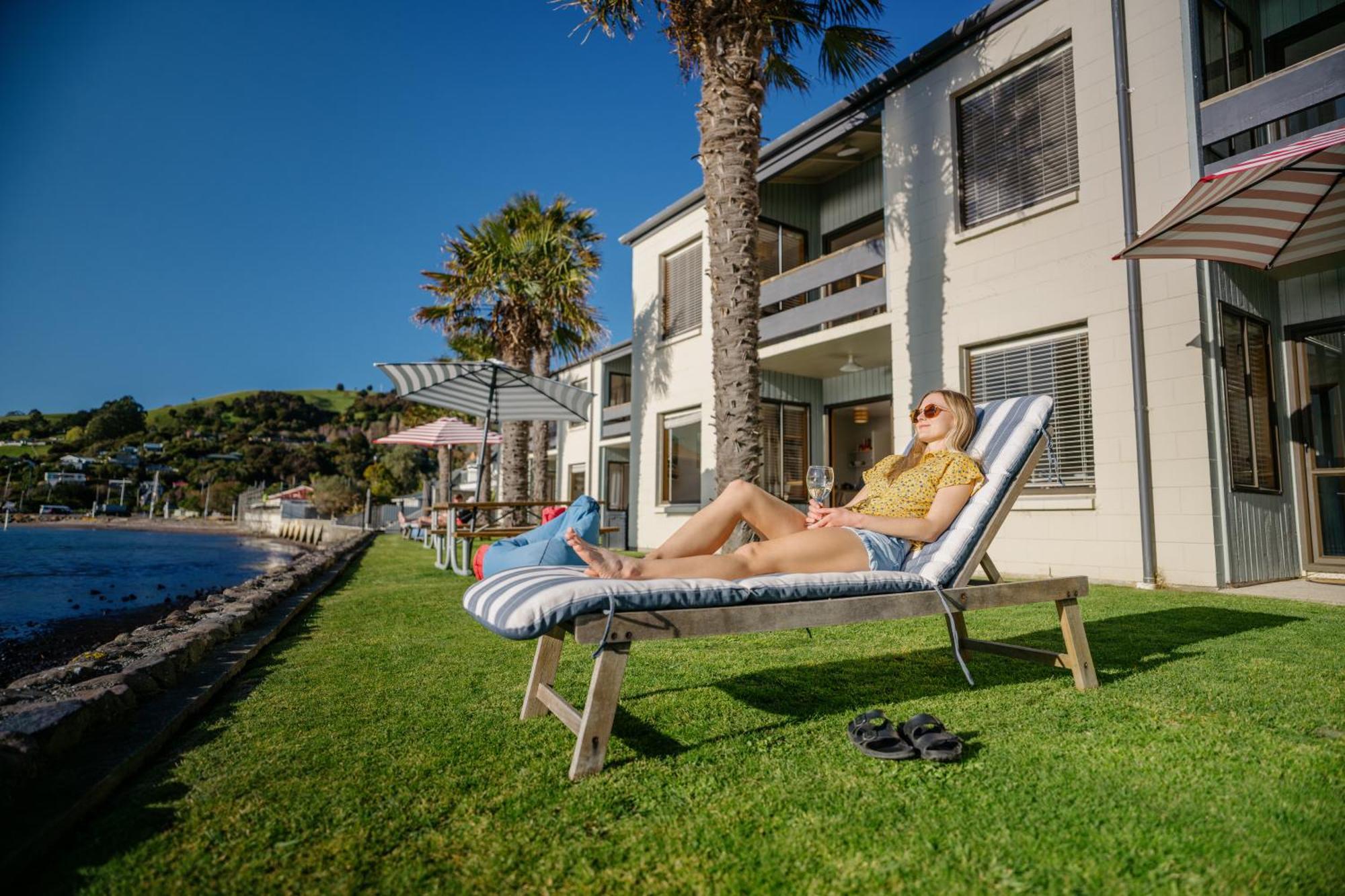 Akaroa Waterfront Motels Dış mekan fotoğraf