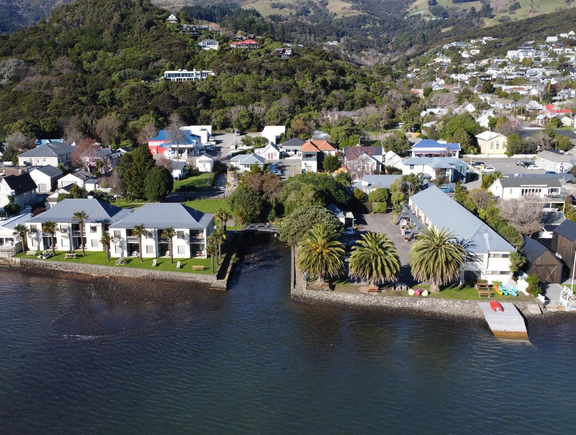 Akaroa Waterfront Motels Dış mekan fotoğraf