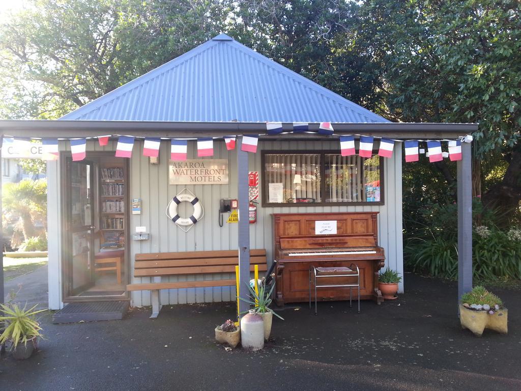 Akaroa Waterfront Motels Dış mekan fotoğraf