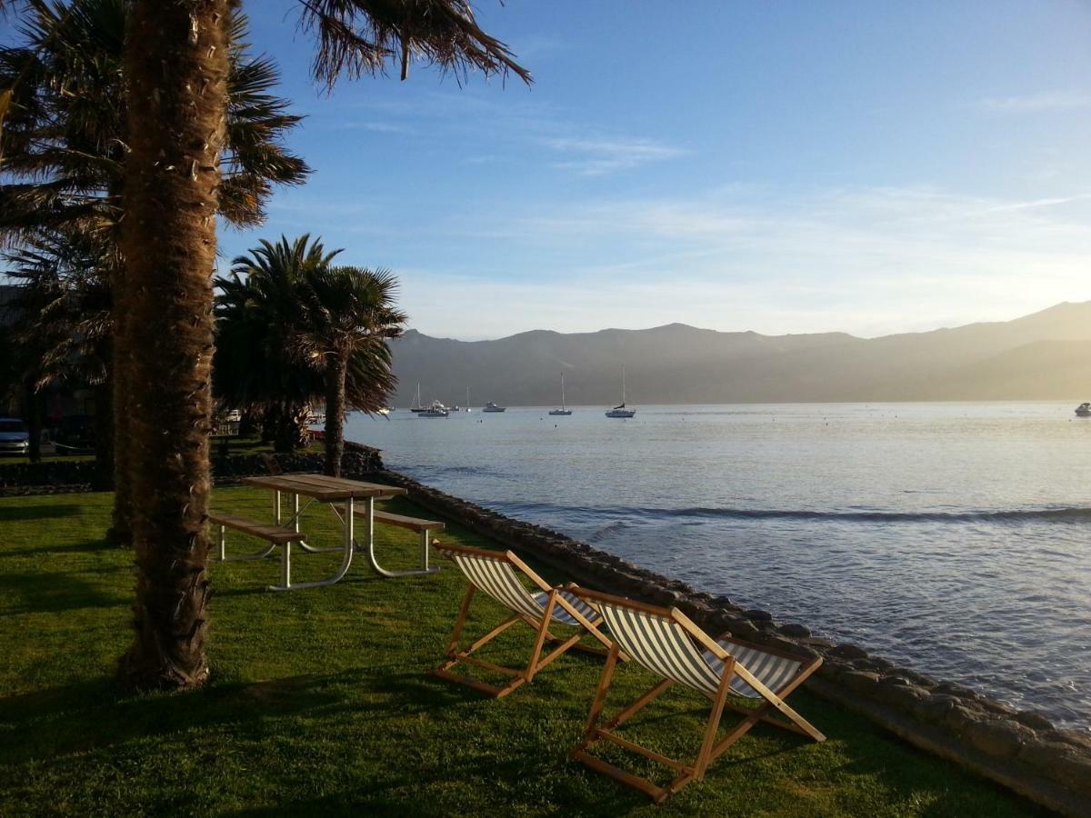 Akaroa Waterfront Motels Dış mekan fotoğraf